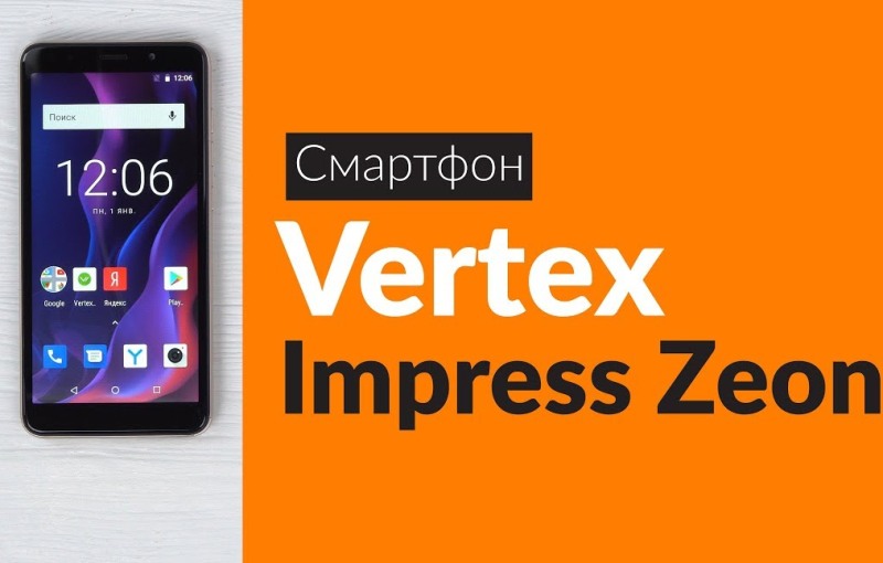 Смартфон vertex impress pear обзор